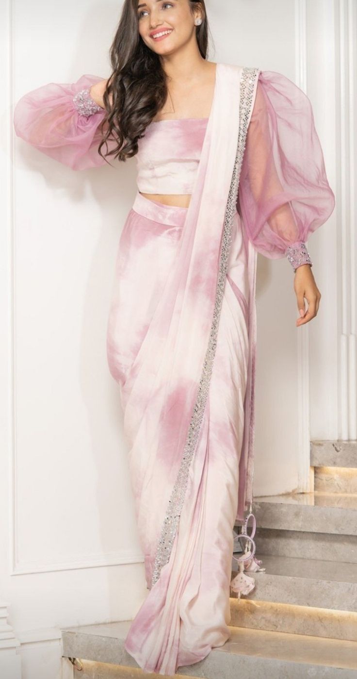 Floral (White and Pink) Fit